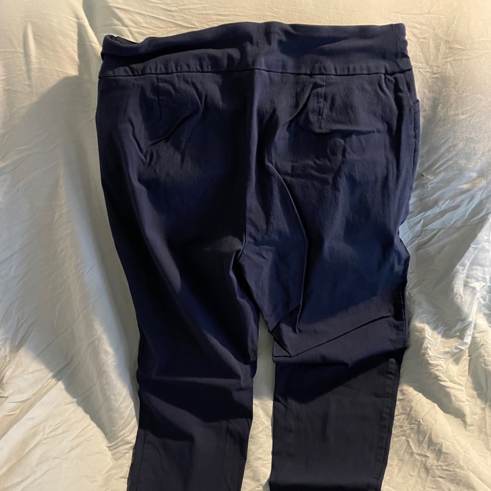 Navy dress jeans